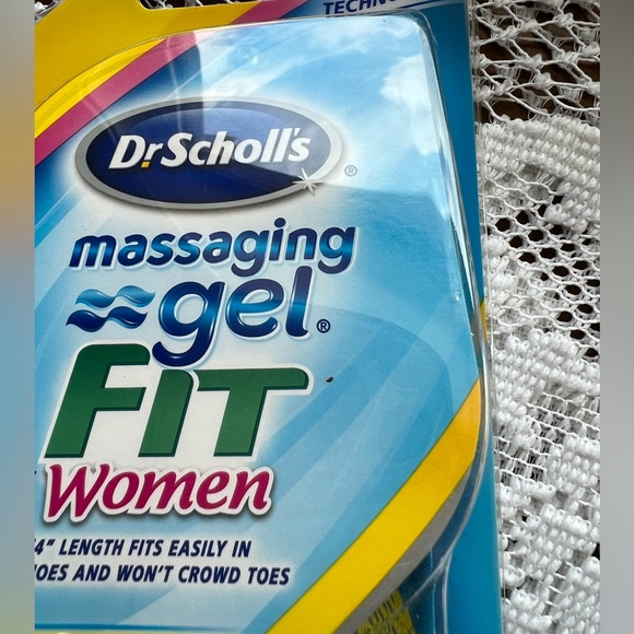 Dr. Scholl’s 🆕 massaging gel Fit shoe inserts for Women, 1 pair size 6-10 - Picture 3 of 4
